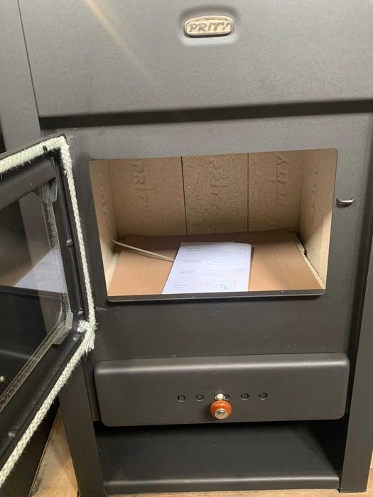 СТОКОВА РОЗПРОДАЖА! Піч PRITY K2 [10 кВт], буржуйка, дрова