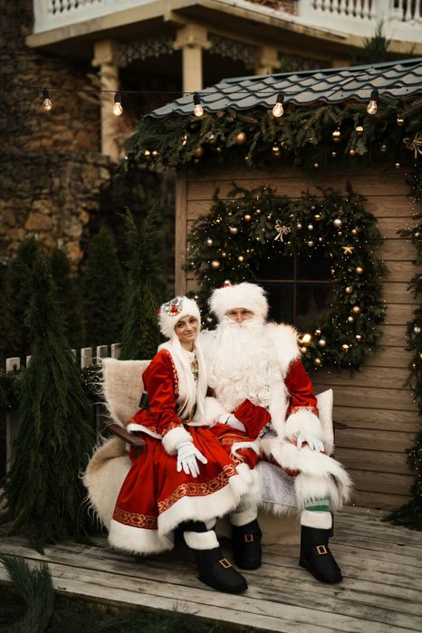 Дід Мороз і Снігуронька додому. Новорічне привітання. Миколаїв