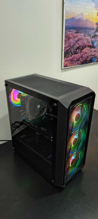 Komputer Gamingowy: RX 5700 XT 8GB/RYZEN 5 4500 /SSD M.2/ARGB/AM4