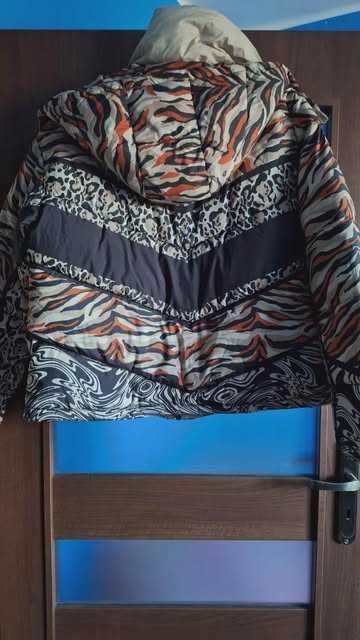 Desigual kurtka z kapturem mega ciepła L