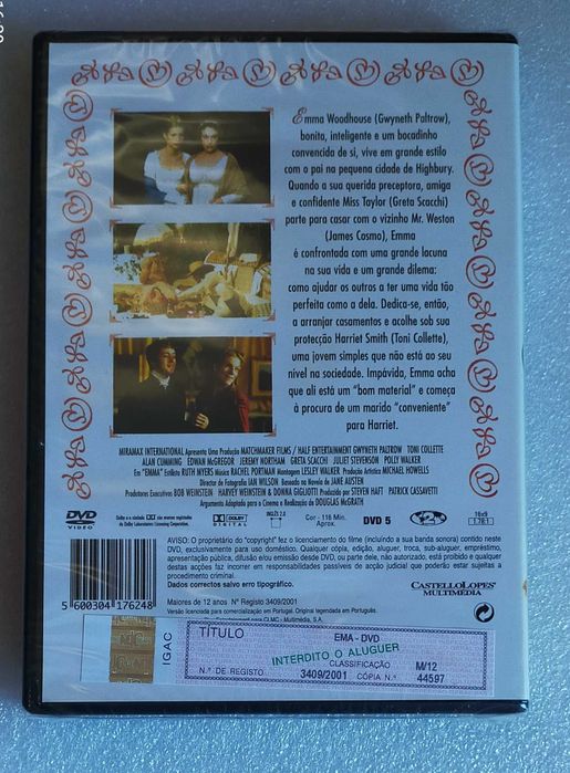 Dvd- Ema ainda selado Santo António Dos Cavaleiros E Frielas • OLX.pt