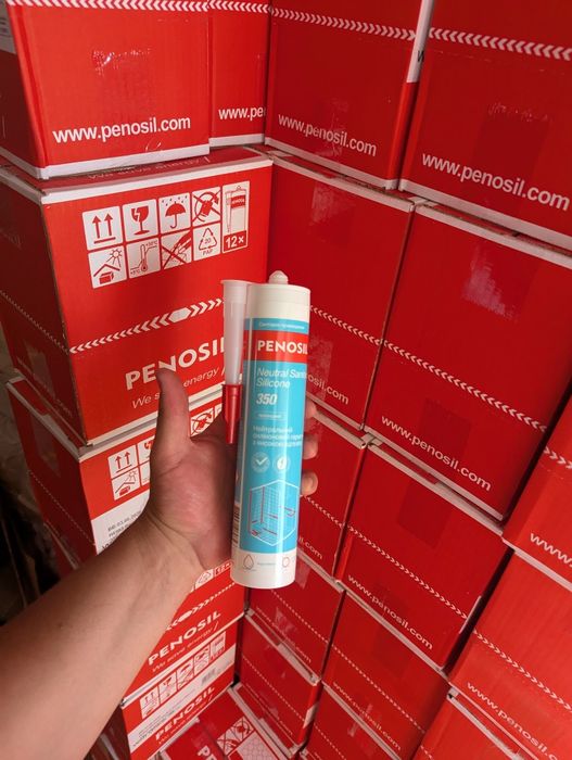 Герметик силіконовий нейтральний прозорий 310 мл PENOSIL Sanitary