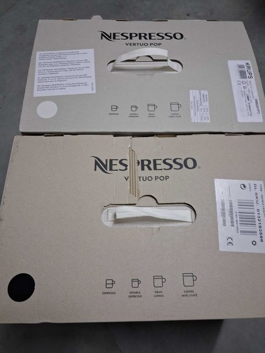2 maquinas de café nespresso novas