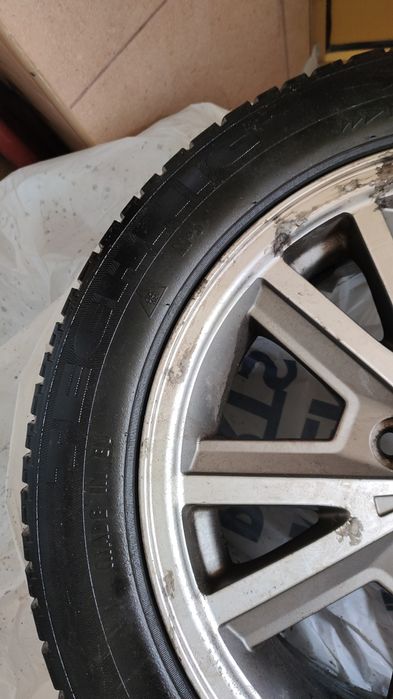 Alufelgi Renault/Ford Mustang  + opony zimowe – komplet 4 szt.