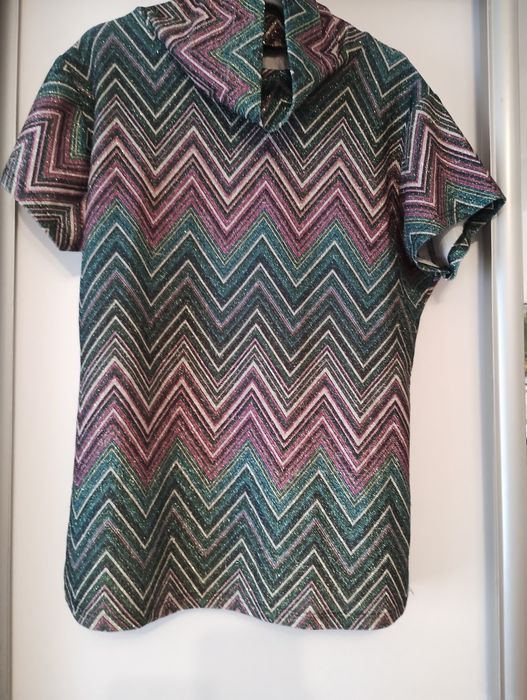 Bluzka damska z brokatem