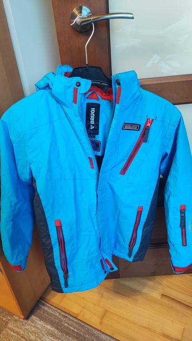 Kurtka narciarska Brugi 140-146 cm Kurtka zimowa Kurtka przejściowa