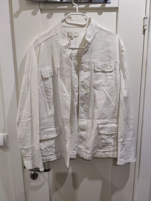 Katana biała plus size