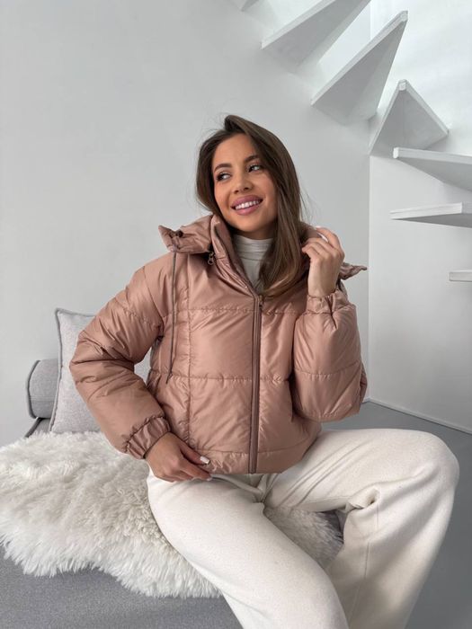 Жіноча весняна куртка 42-44 46-48 шоколад чорній графіт беж