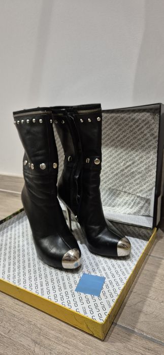 Чоботи шкіряні, розмір 36