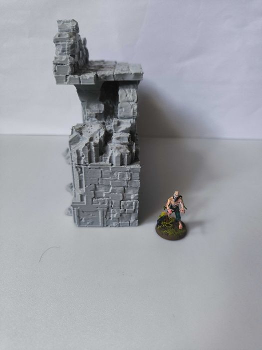 Zrujnowany mur 2(Lost City) RPG Diorama Makieta D&D