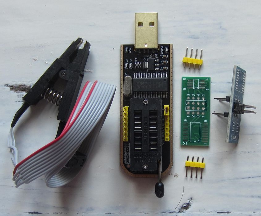 Kit de Programador Bios/EEprom CH341