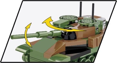 Klocki Cobi 3105 Czołg Leopard 1 Armed Forces 147 El.