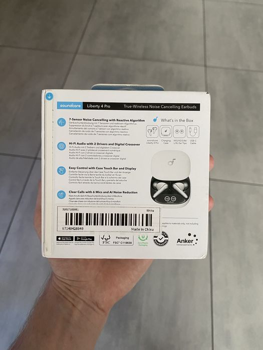 Навушники TWS Anker Soundcore Liberty 4 Pro (A3968)