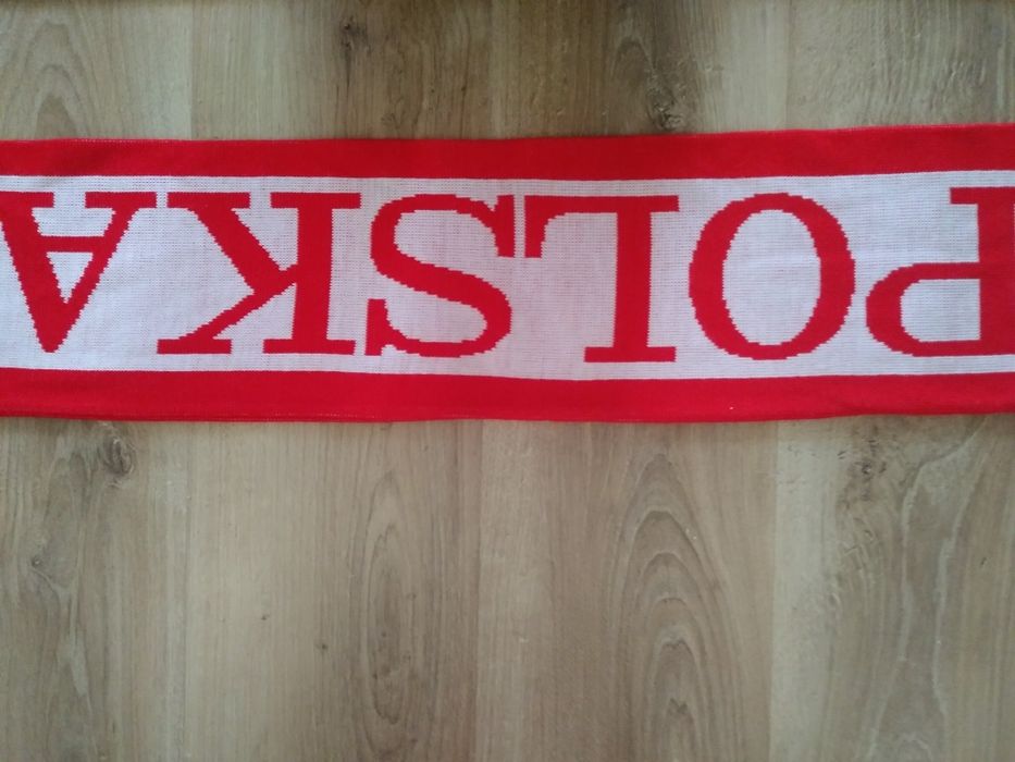 Szalik kibica z napisem  Polska