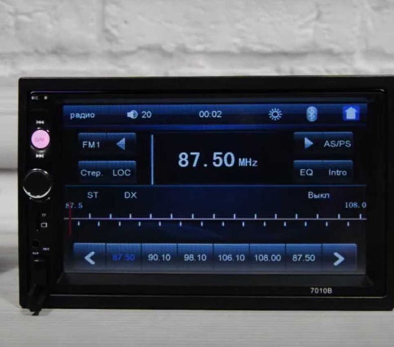 Автомагнітола pioneer мр5 7010в,сенсор,з дистанційним пультом