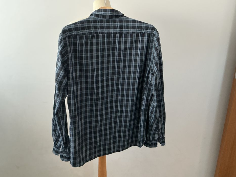 Koszula męska BOSS Hugo Boss flanelowa w kratę 100% bawełna L