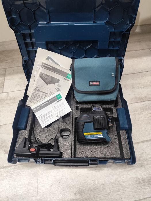 Bosch GLL 3-80  лазер 3D оригінал Бош лазерний рівень