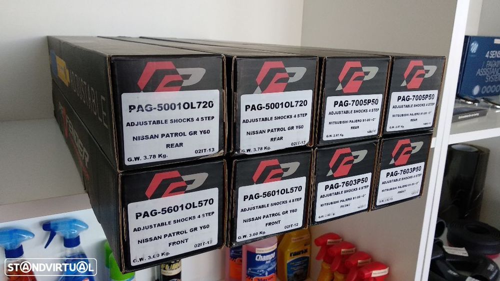 Amortecedor Profender Big Bore +5 , + 7.5  + 10 cms Regulação Dureza