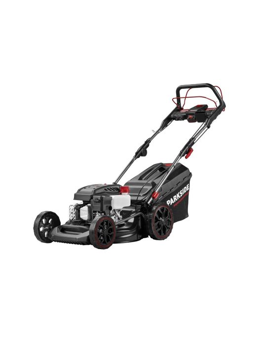 Corta relvas gasolina com arranque elétrico parkside performance