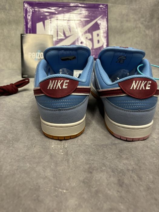 Кроссовки Nike SB Dunk Low Phillies Valor Blue , найк блуе