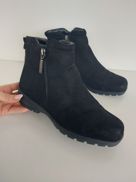 Buty damskie botki skórzane Medicus w rozmiarze 36