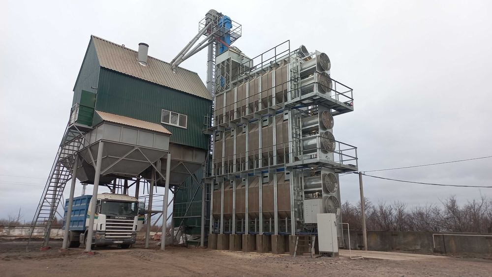 Зерносушарки Зерносушилки Сушки зерна Мобільні зерносушарки Нові і Б/В