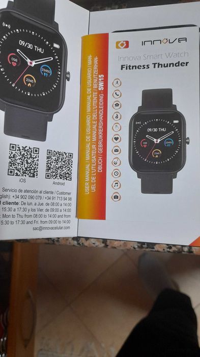 Relógio Fitness Thunder