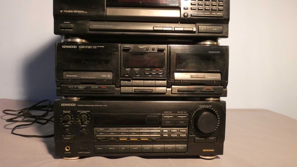 Wieża Kenwood kiedyś szczytowy model lata 1990 - 1991