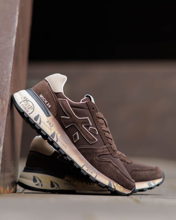 Кросівки Premiata Mick 24 Brown premium | Кроссовки чоловічі