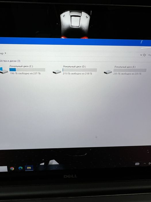 4K экран Игровой тонкий ноутбук Dell intel i7