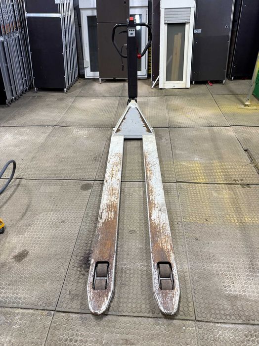 Wózek Paletowy Paleciak widły 2m Elektryczny Długi Uni Carriers PolSad