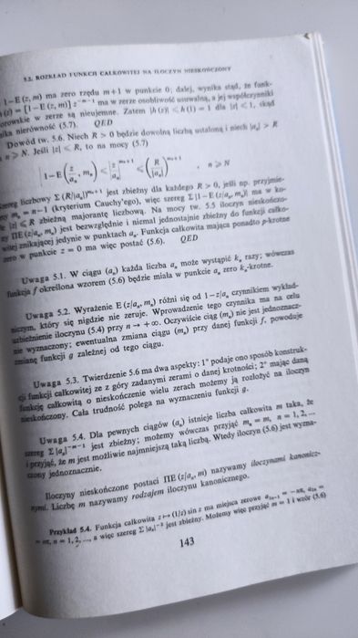 elementy analizy zespolonej matematyka podręcznik całki funkcje