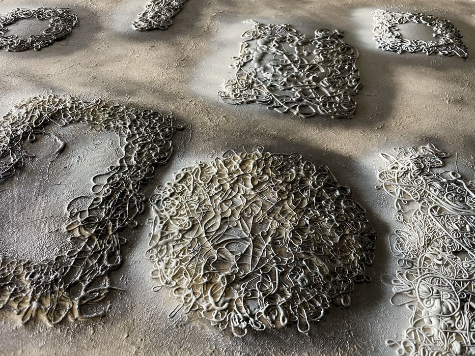 Quadro “Ponto Caramelo” original64738961443459121