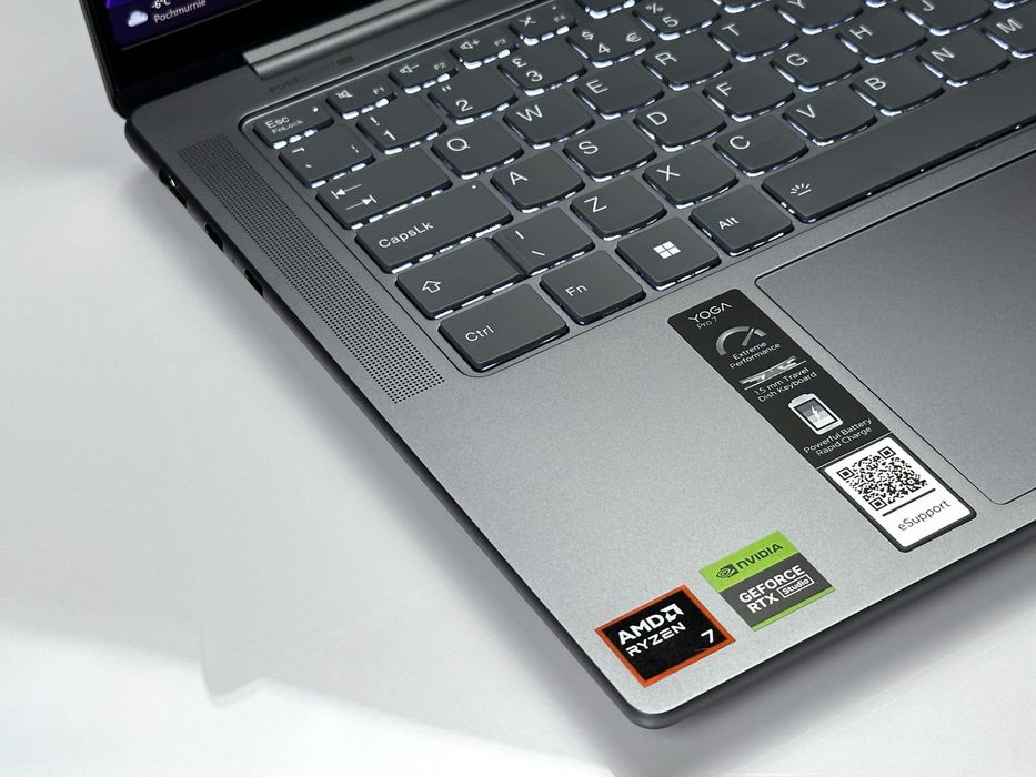 Laptop Lenovo Yoga Pro 7 14AHP9 | Ryzen 7 8845HS / szary / RTX 3050