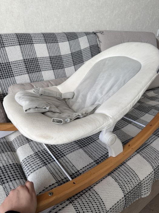 Крісло-гойдалка Kinderkraft Finio White