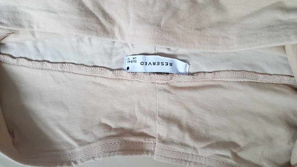 Spodnie ciążowe chino RESERVED jak nowe