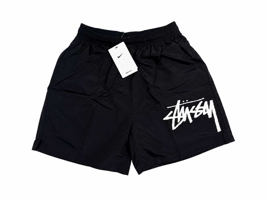 Шорти Stussy x Nike Dri-FIT | Нейлонові літні шорти для спорту та плавання