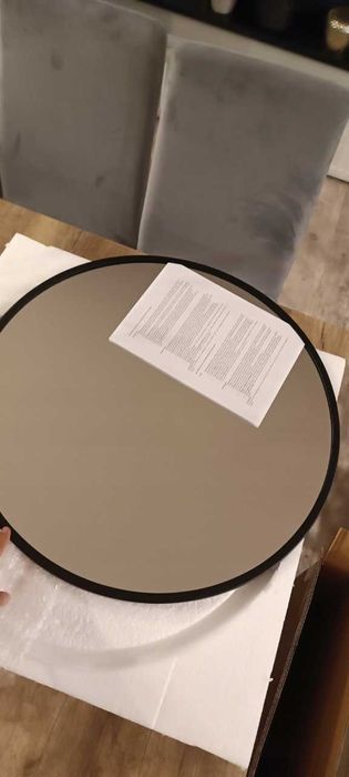 Lustro nowoczesne Sander 60 cm czarne