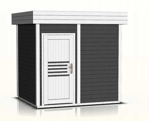 Sauna Ogrodowa MEGS07 - 200x250 cm - Sauna 4 osobowa