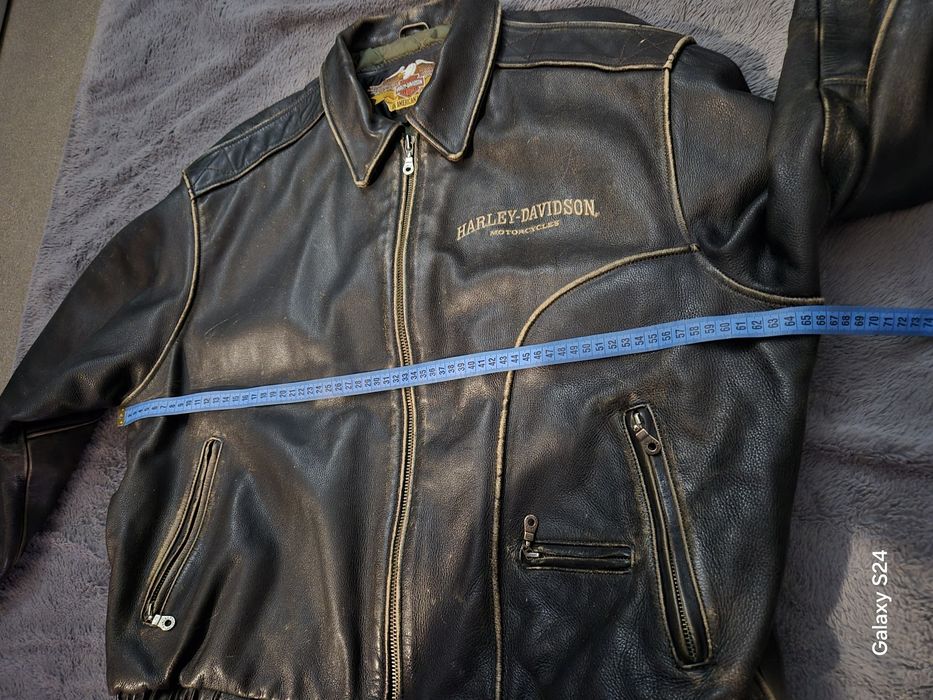 Harley Davidson Vitange skorzana  kurtka oryginal Roz.XL