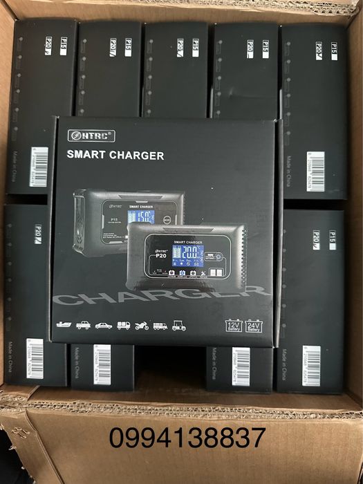 Зарядное устройство HTRC P20/Р25/Р35 12/24v кислотных, гелевых и AGM