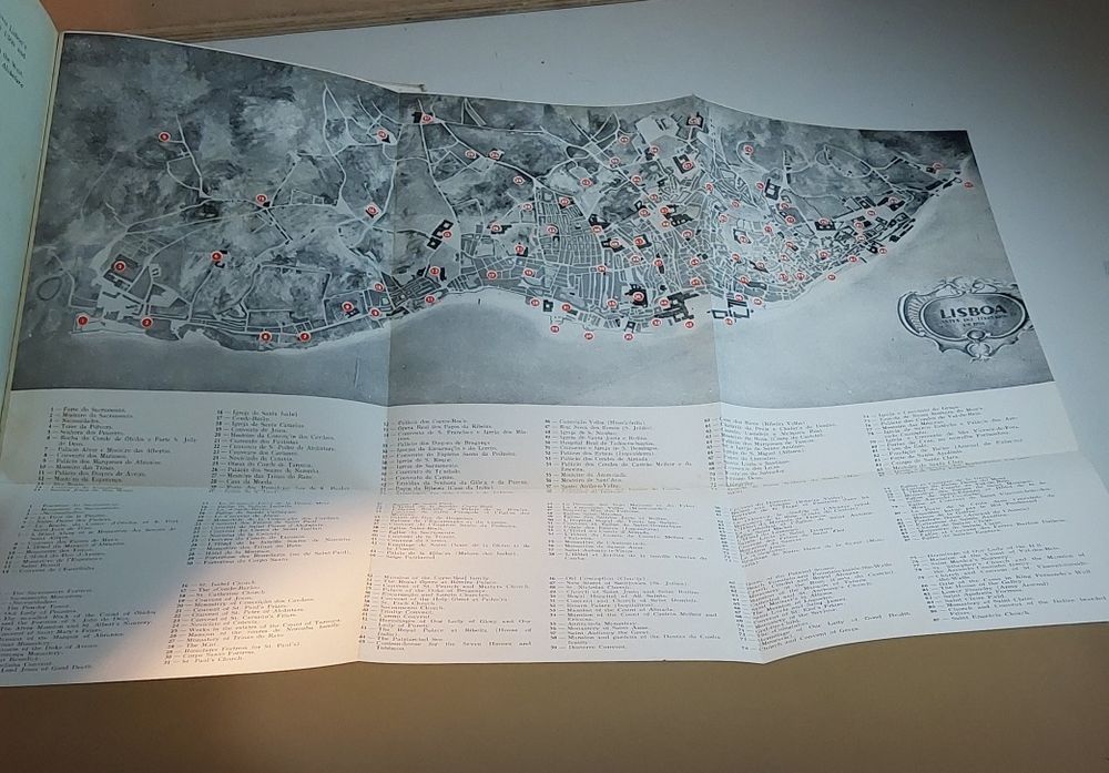 Lisboa Antes do Terramoto, Exposição no Castelo de S. Jorge (1964)