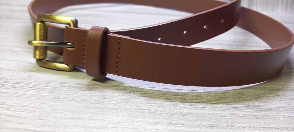 MICHAEL KORS pasek damski skórzany