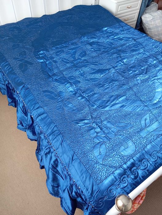 Colcha vintage para cama 1,45m x 2,00m