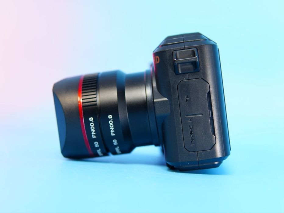 Цифровая фотокамера Tosuny 5K 50MP для видеоблогинга с поддержкой 5G W