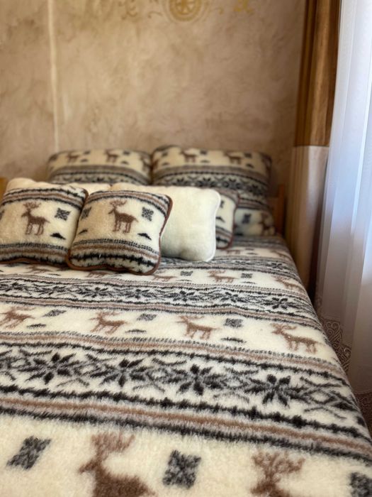 Komplet z wełny owczej Merino 100%