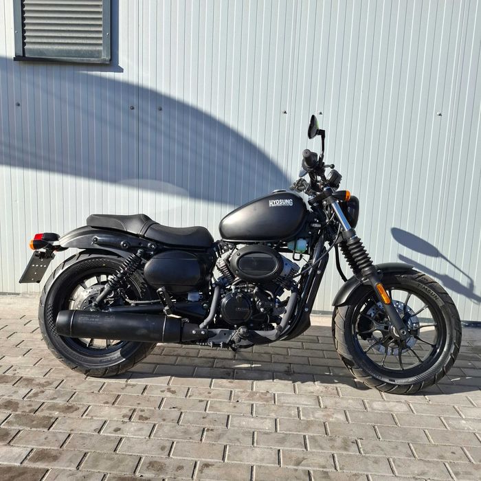 HYOSUNG GV 125 chopper vKA KAT A1 B raty zadbany jak nowy qjmoto shado
