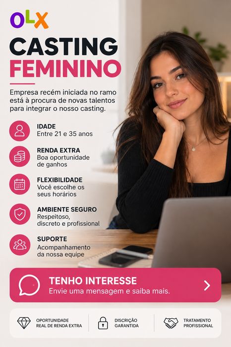 Sondagem / Pesquisa de Mercado (Conteúdo Adulto) – Pago por Questionário (F/21-35)