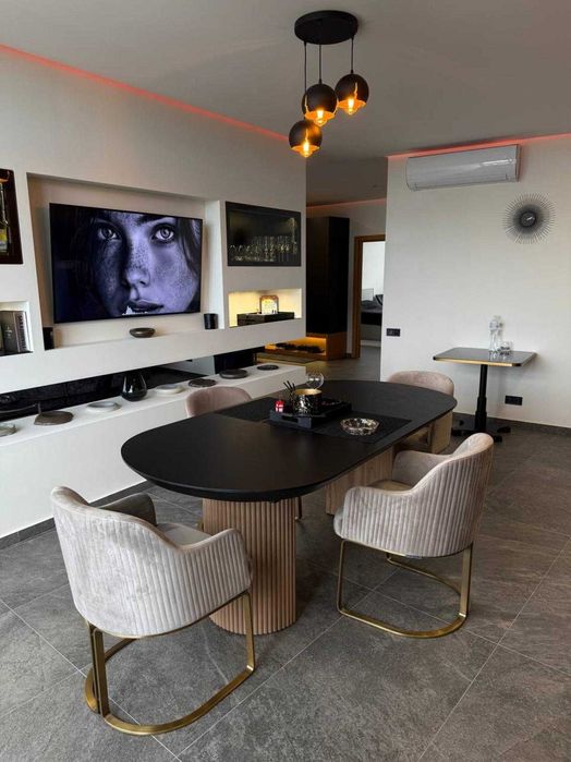 Стильная дизайнерская квартира на ул. Каманина. 27 Жемчужина. 1N28