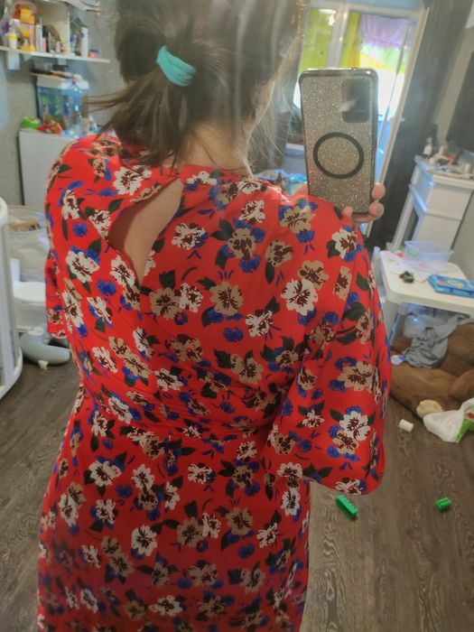 Летний сарафан на запах